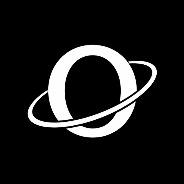 Orbit logo: a white letter O encircled by an orbital ring